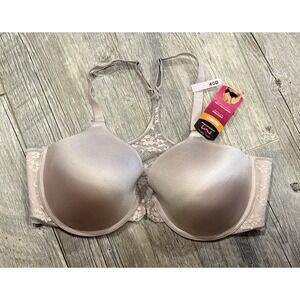 Maidenform One Fab Fit Full Coverage Lace Underwire Racerback Bra C7112 40D